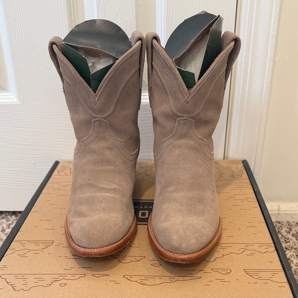 Tecova's Lucy Gray Suede Cowboy Boots